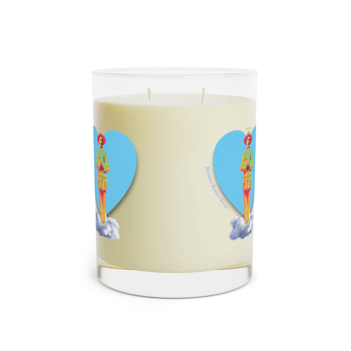 Scented Candle - Full Glass, 11oz - San José Gregorio Hernández Pop 2