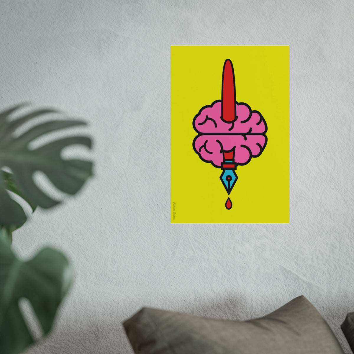 Giclée-Kunstdruck – Schluss mit der Zensur! Bürger für freie Länder