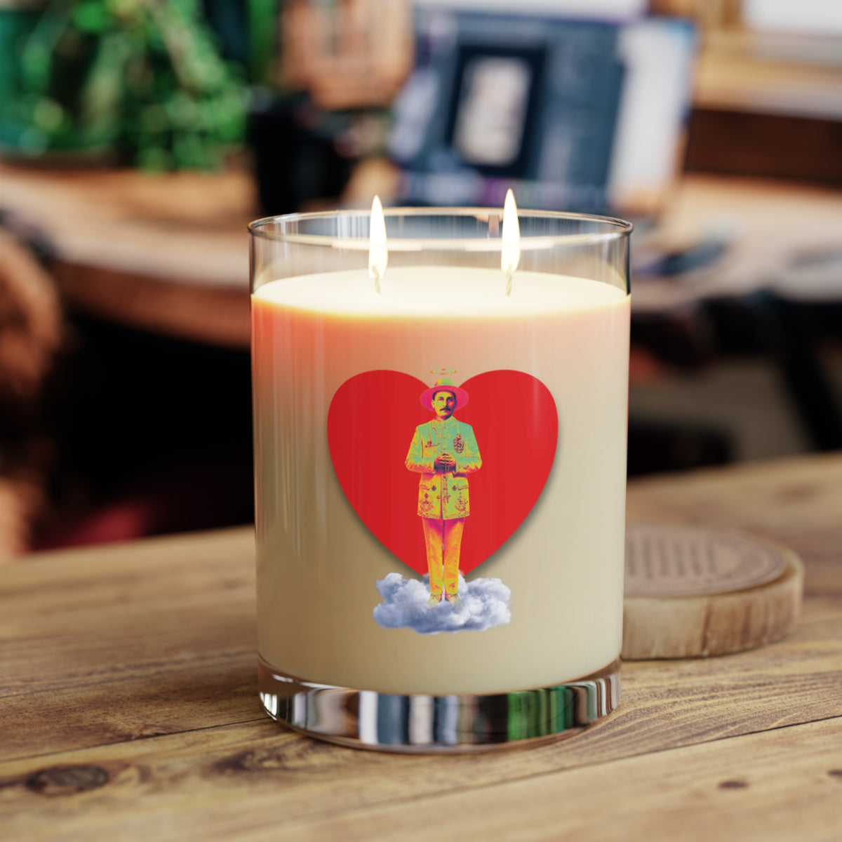 Scented Candle - Full Glass, 11oz - San José Gregorio Hernández Pop 2