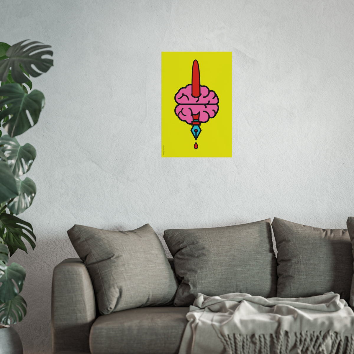 Giclée-Kunstdruck – Schluss mit der Zensur! Bürger für freie Länder