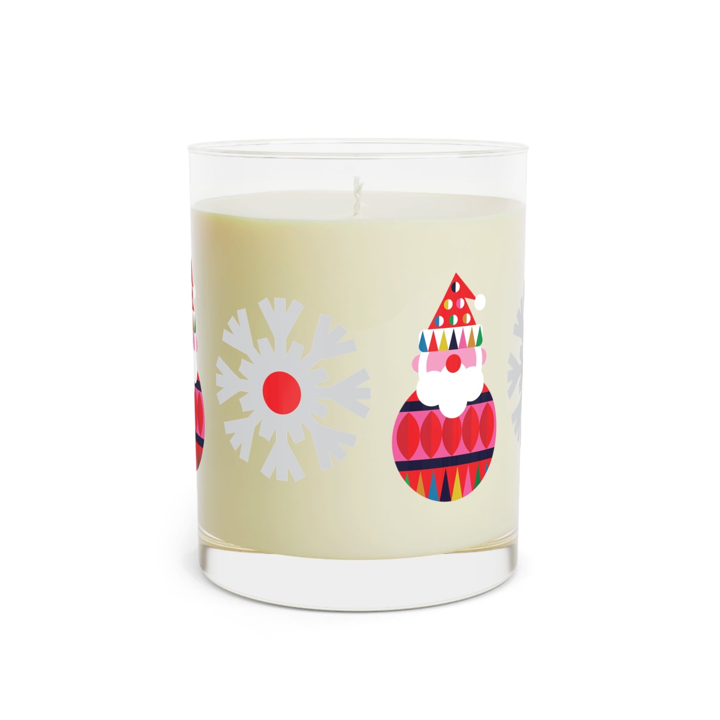 Christmas Scented Candle - Full Glass, 11oz Gift´s Santa