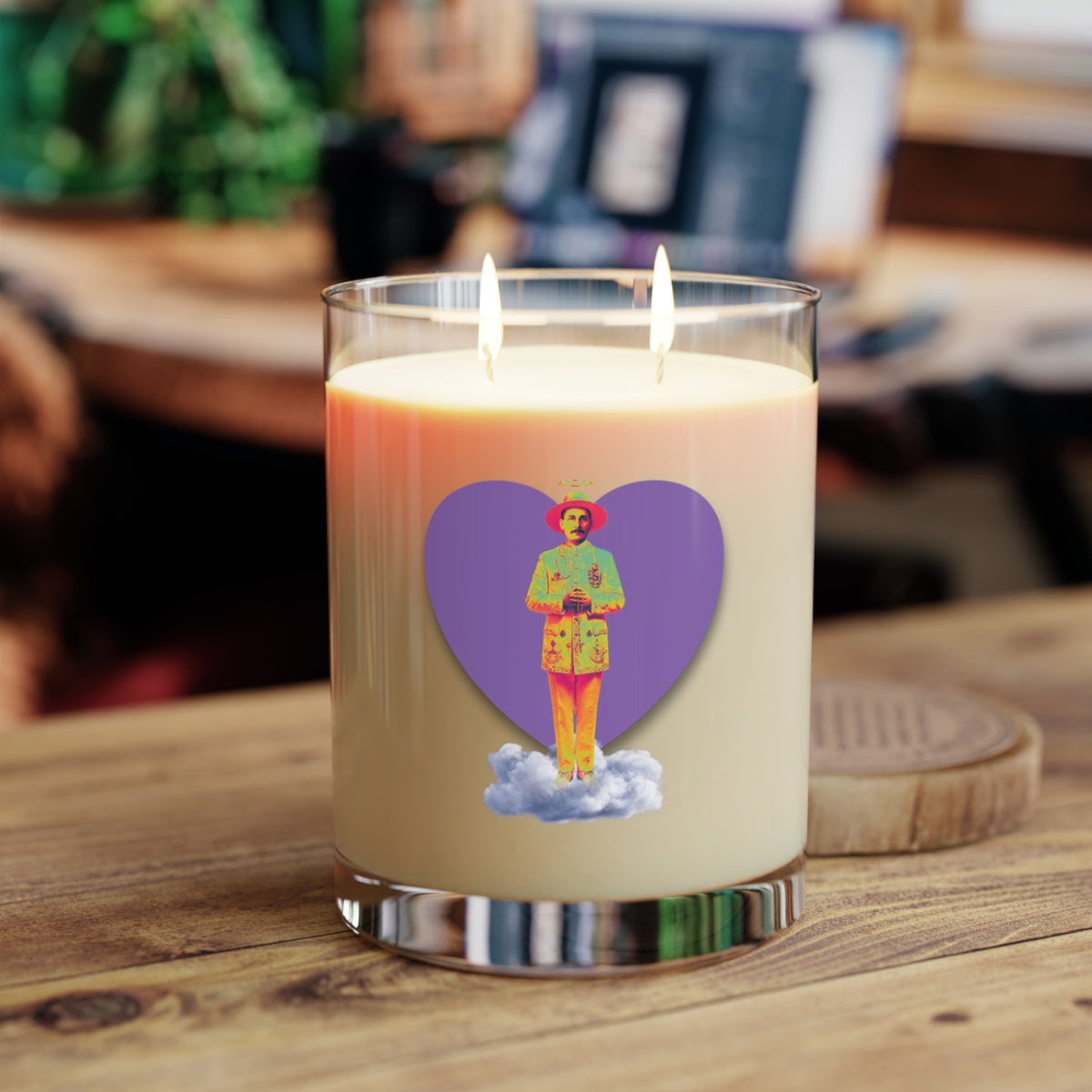 Scented Candle - Full Glass, 11oz - San José Gregorio Hernández Pop 2