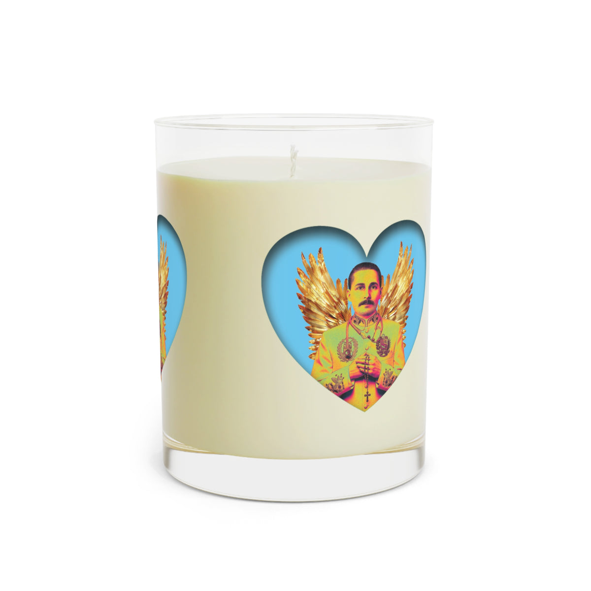 Scented Candle - Full Glass, 11oz - San José Gregorio Hernández Pop 1