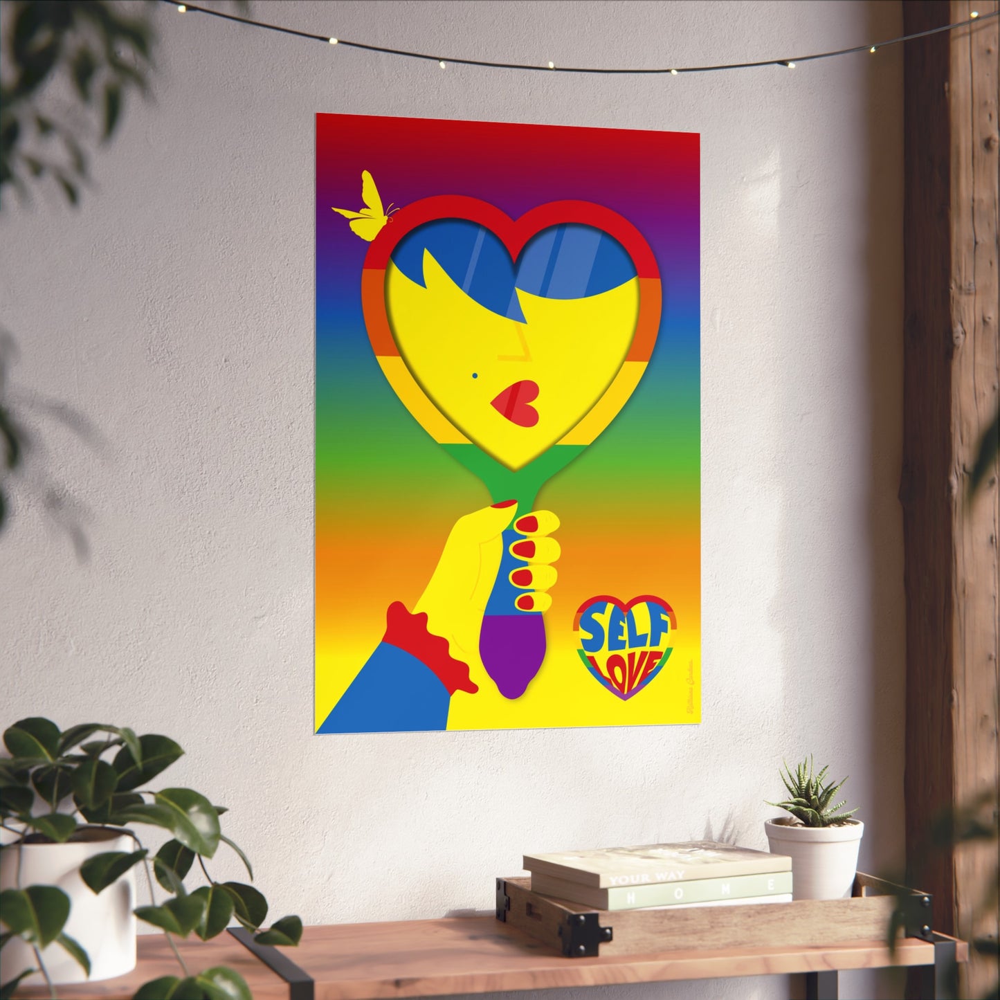 Giclée Fine Art Print - Self Love Lgbti