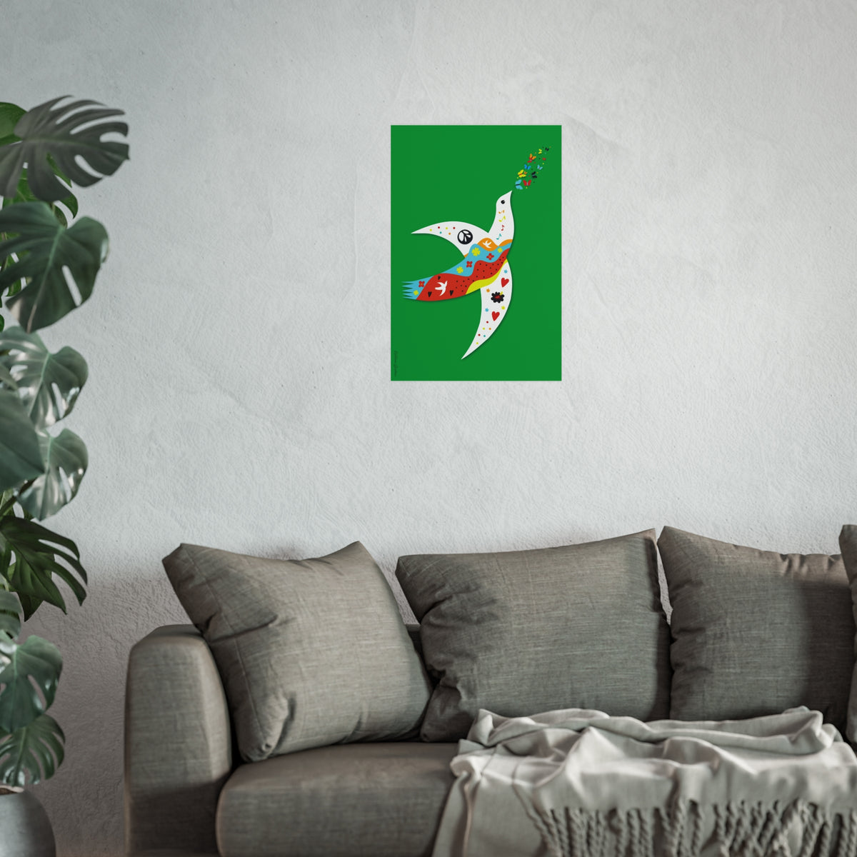 Giclée Fine Art Print - Friedensvogel