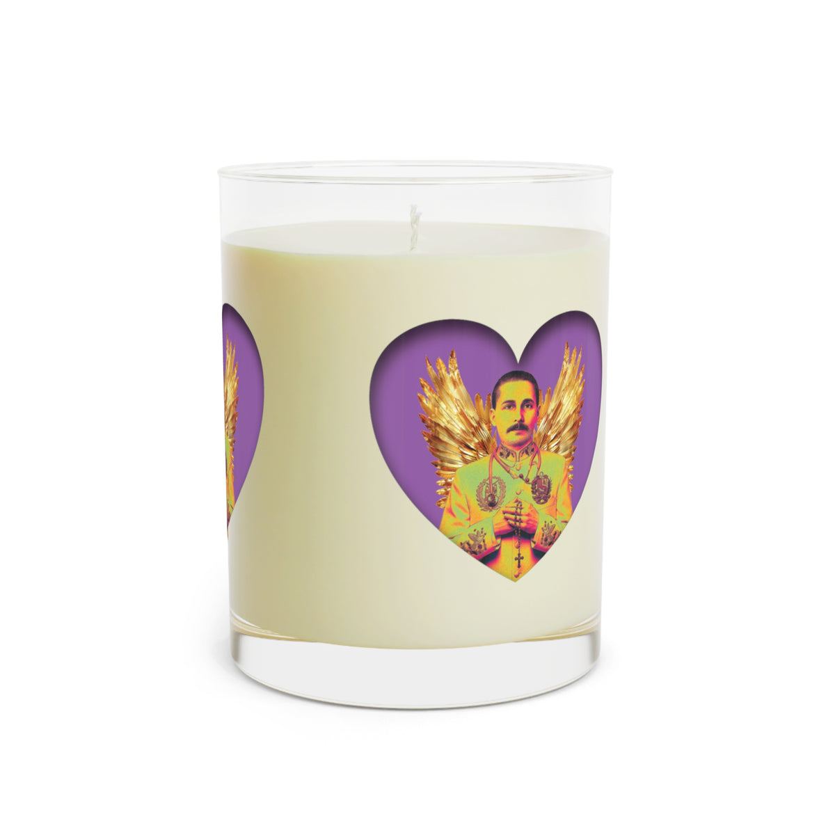 Scented Candle - Full Glass, 11oz - San José Gregorio Hernández Pop 1