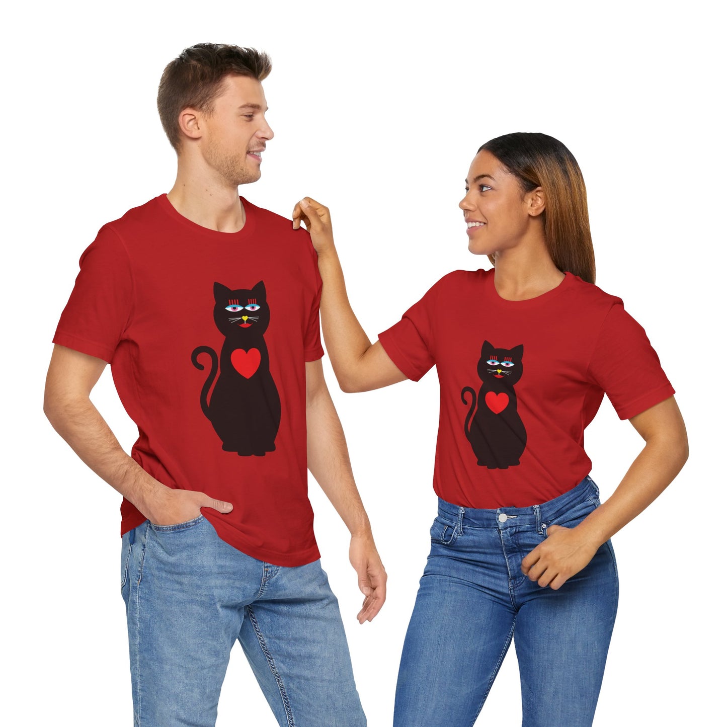 Unisex Tee - Design Loving Cat