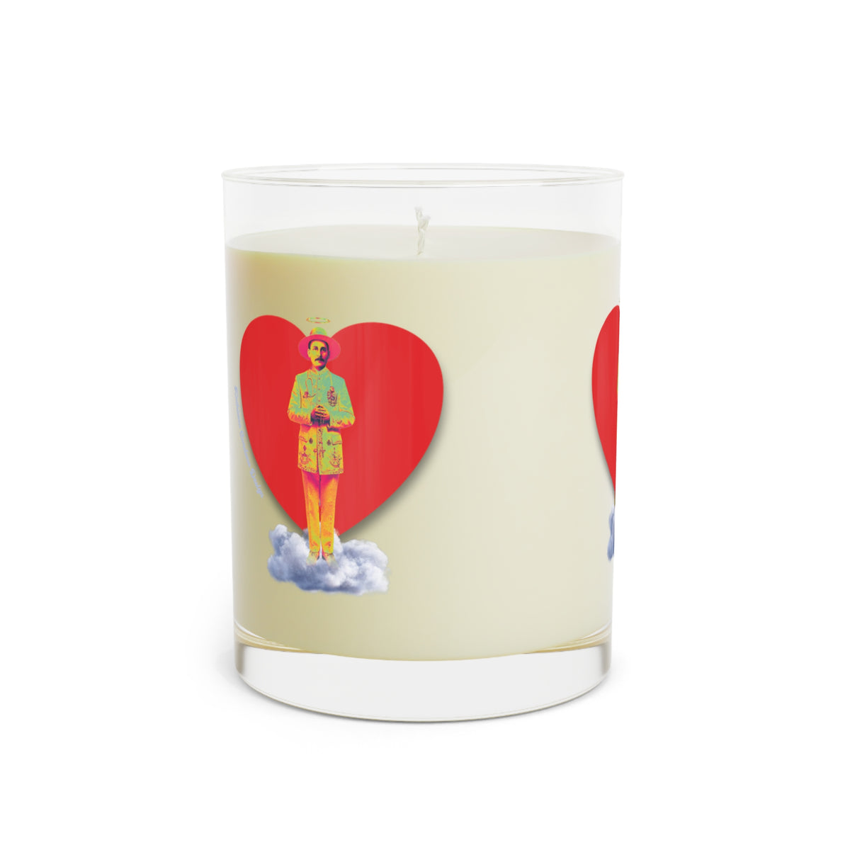 Scented Candle - Full Glass, 11oz - San José Gregorio Hernández Pop 2