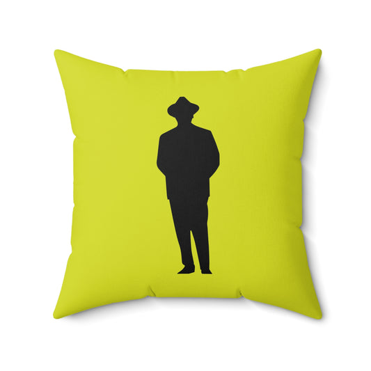 Faux Suede Square Pillow José Gregorio Hernández Poster - Winner in United Design Messages to Humanity