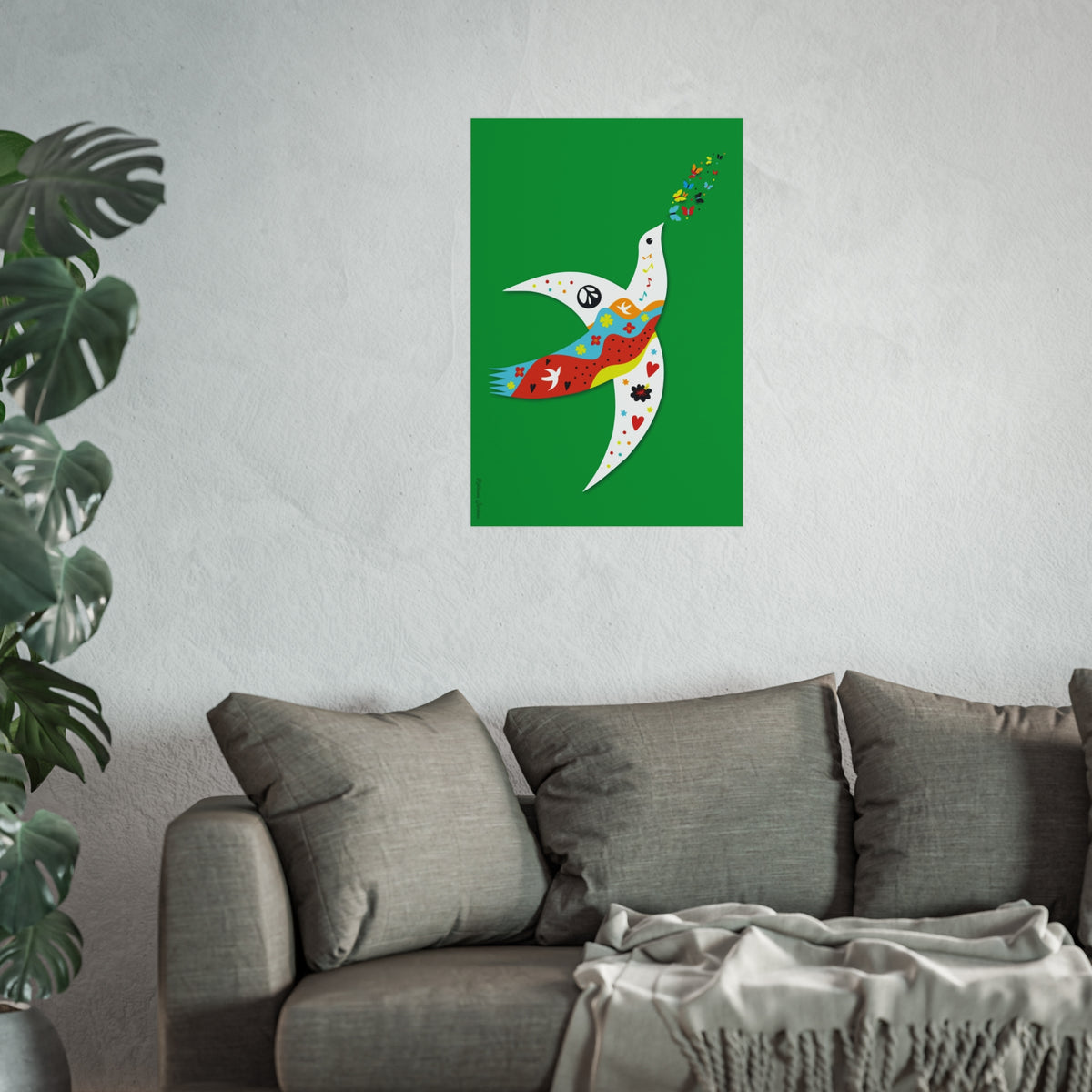 Giclée Fine Art Print - Friedensvogel