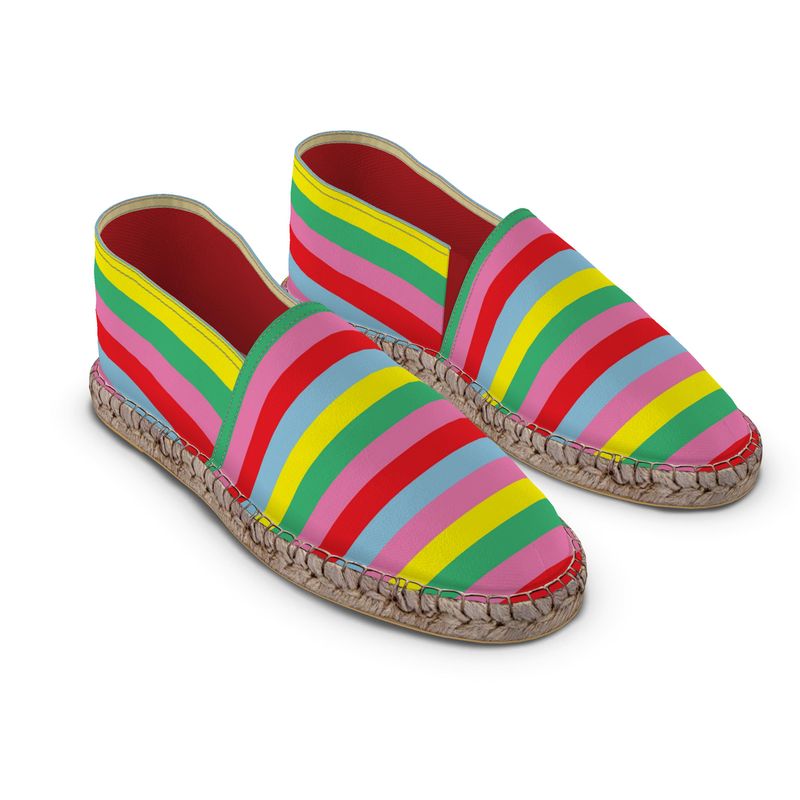 Espadrilles Rayures colorées