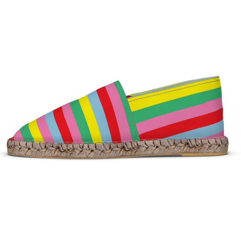 Espadrilles Rayures colorées