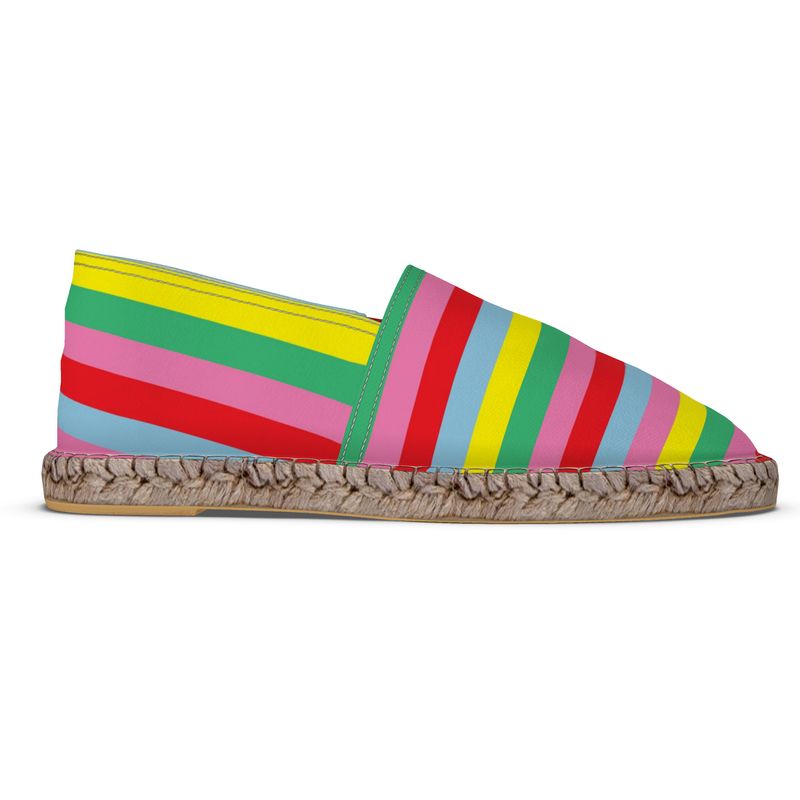 Espadrilles Rayures colorées