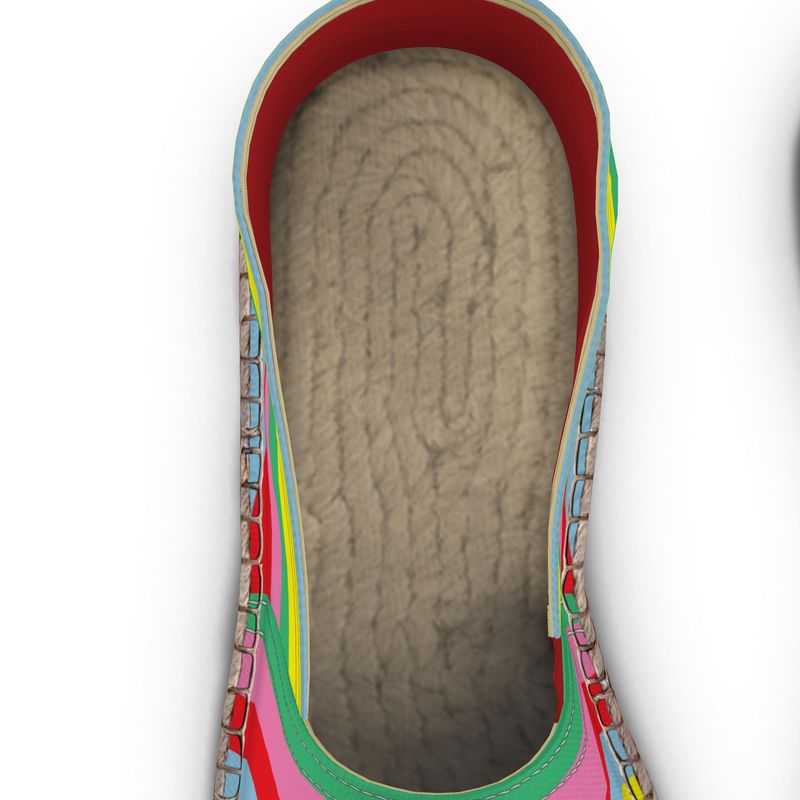 Espadrilles Rayures colorées