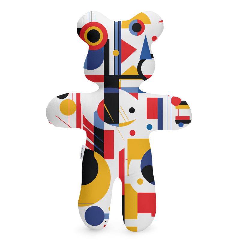 Teddybär im Kandinsky-Stil