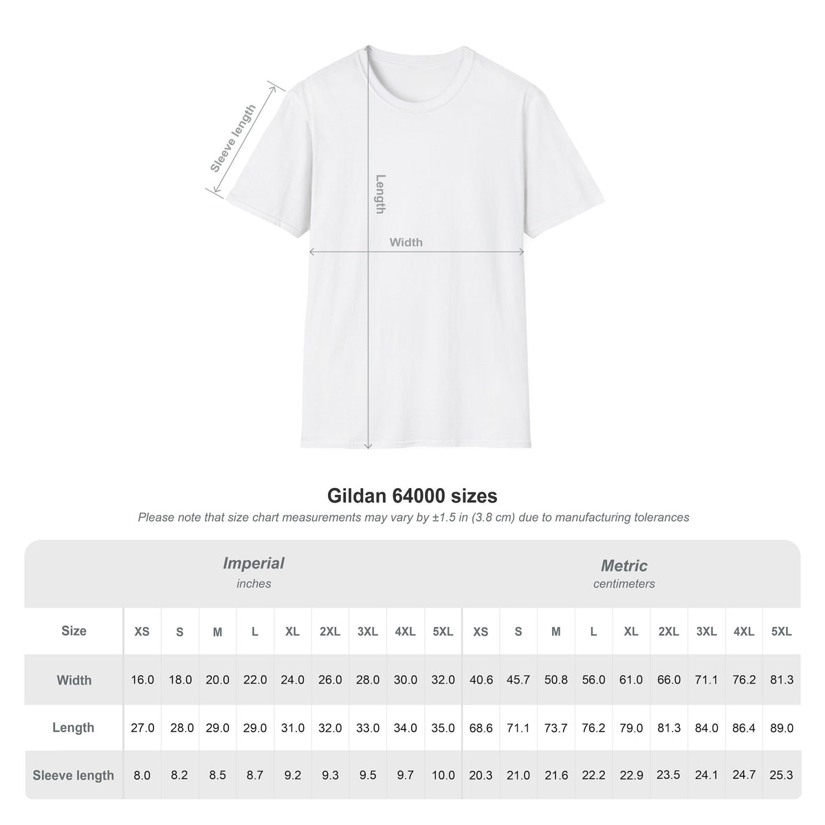 Peace & Love Heartfelt Unisex Softstyle T-Shirt
