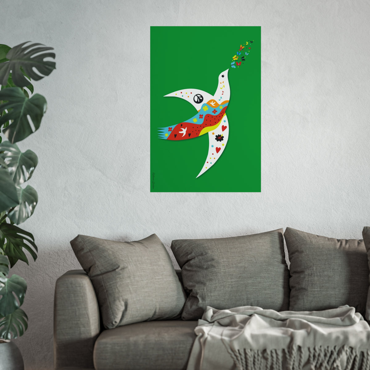Giclée Fine Art Print - Friedensvogel