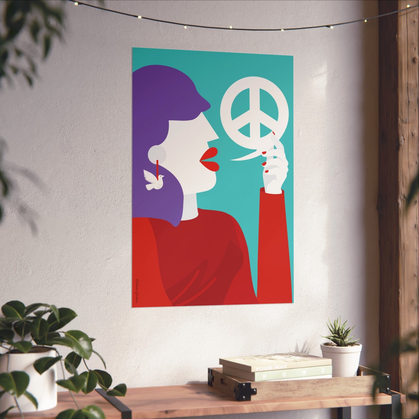 Giclée Fine Art Print - Habla tu paz