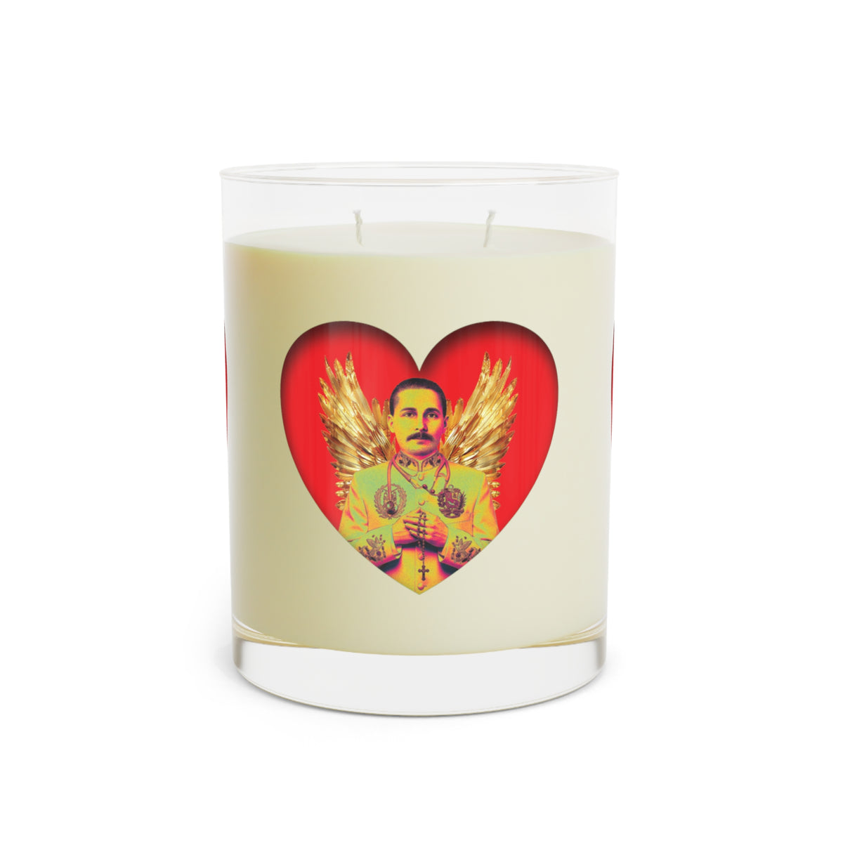 Scented Candle - Full Glass, 11oz - San José Gregorio Hernández Pop 1