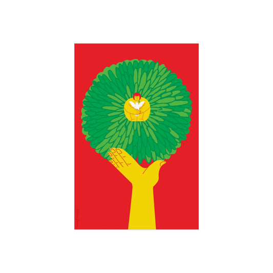 Giclée Fine Art Print - Tree & Me - Plant a Tree for Childrens War