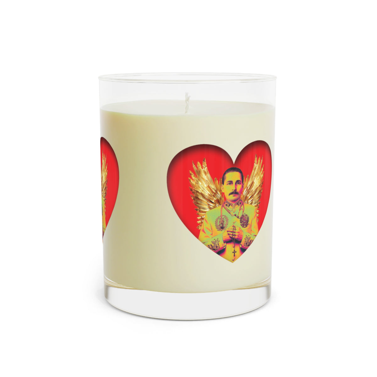 Scented Candle - Full Glass, 11oz - San José Gregorio Hernández Pop 1
