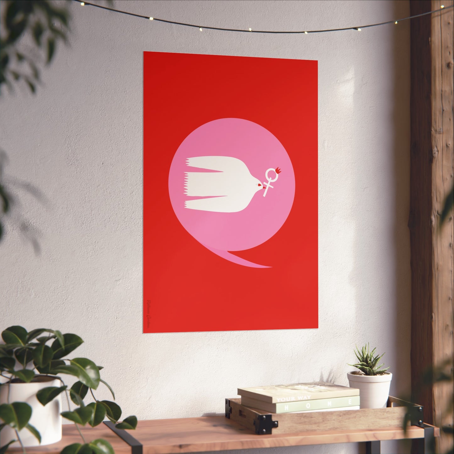 Giclée Fine Art Print – Ich sage Freiheit für alle Frauen