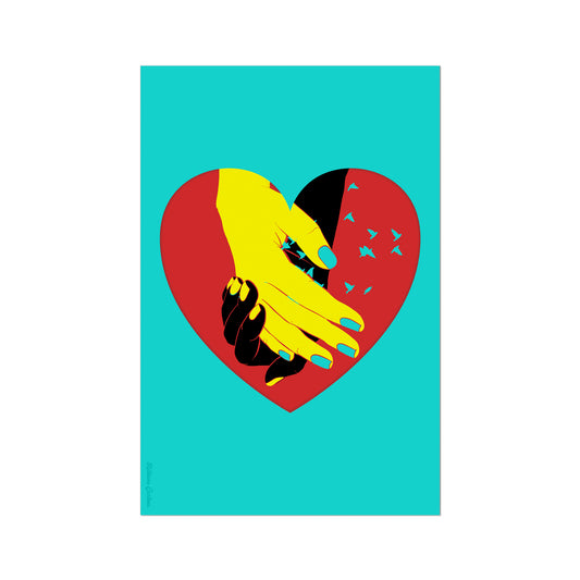 Impresión de bellas artes Giclée - Libertad para amar