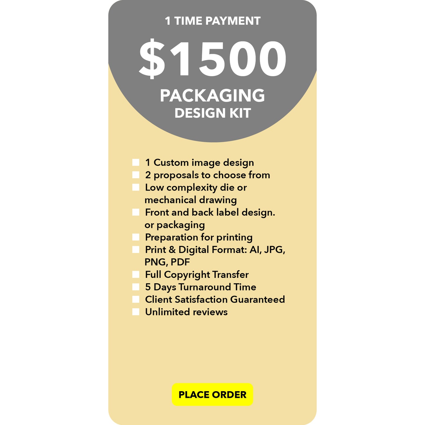 PACKAGING DESIGN KIT