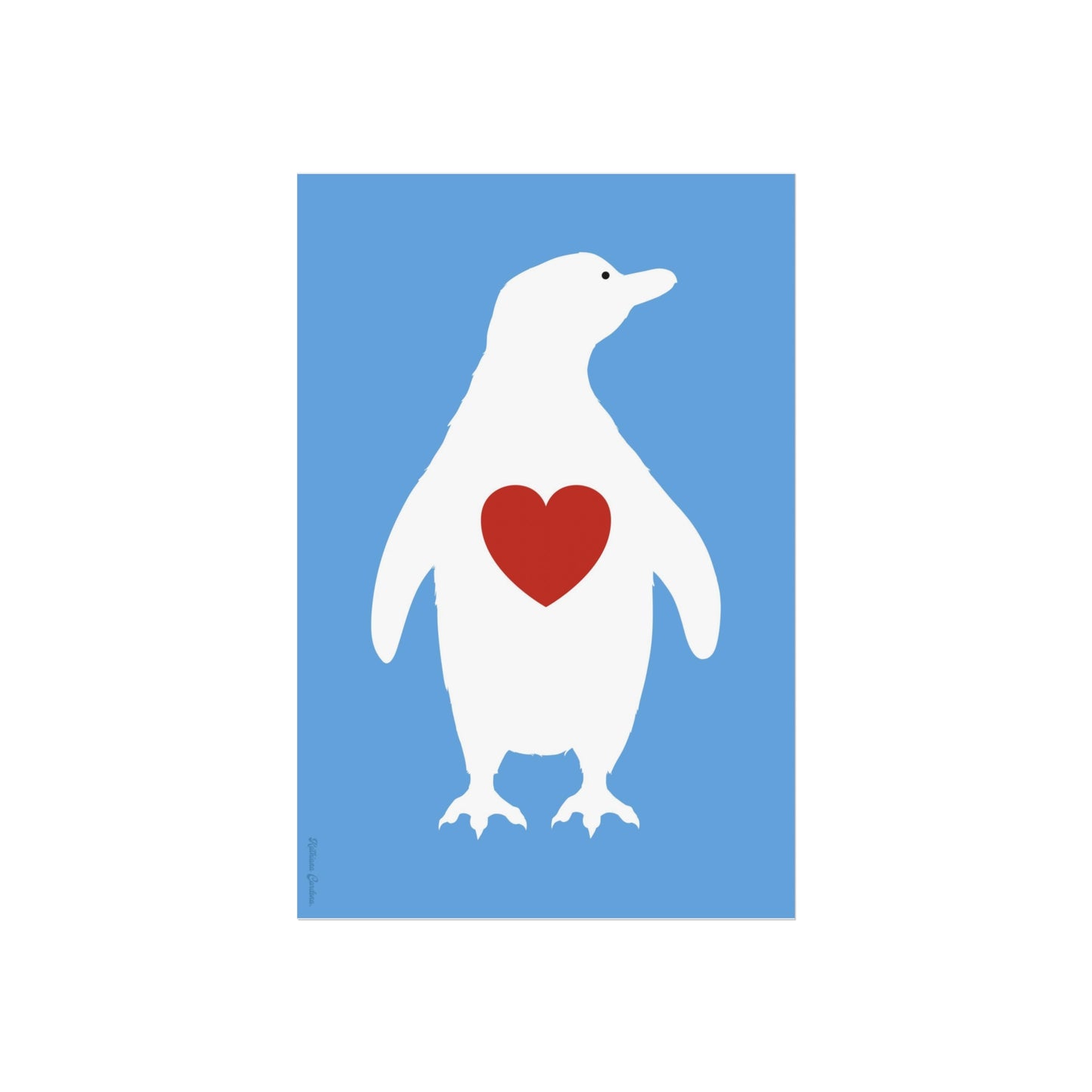 Giclée Fine Art Print - Save them, Penguin Galapagos