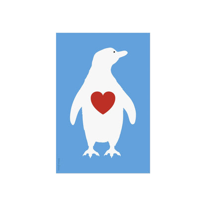 Giclée Fine Art Print - Save them, Penguin Galapagos