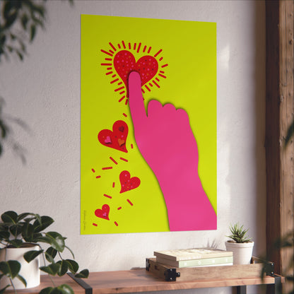 Giclée Fine Art Print - Turn on the Love