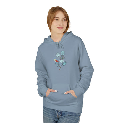 Unisex Midweight Softstyle Fleece Hoodie Vplants - Vogel