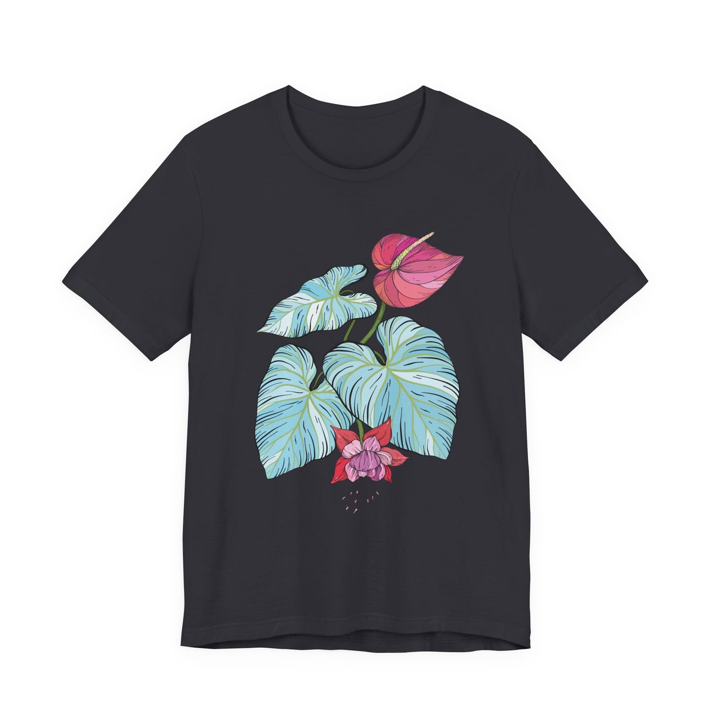 Unisex-Basic-T-Shirt | Bella + Canvas 300 - Vplants - CaLa Monstrera
