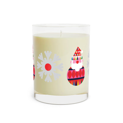 Christmas Scented Candle - Full Glass, 11oz Gift´s Santa