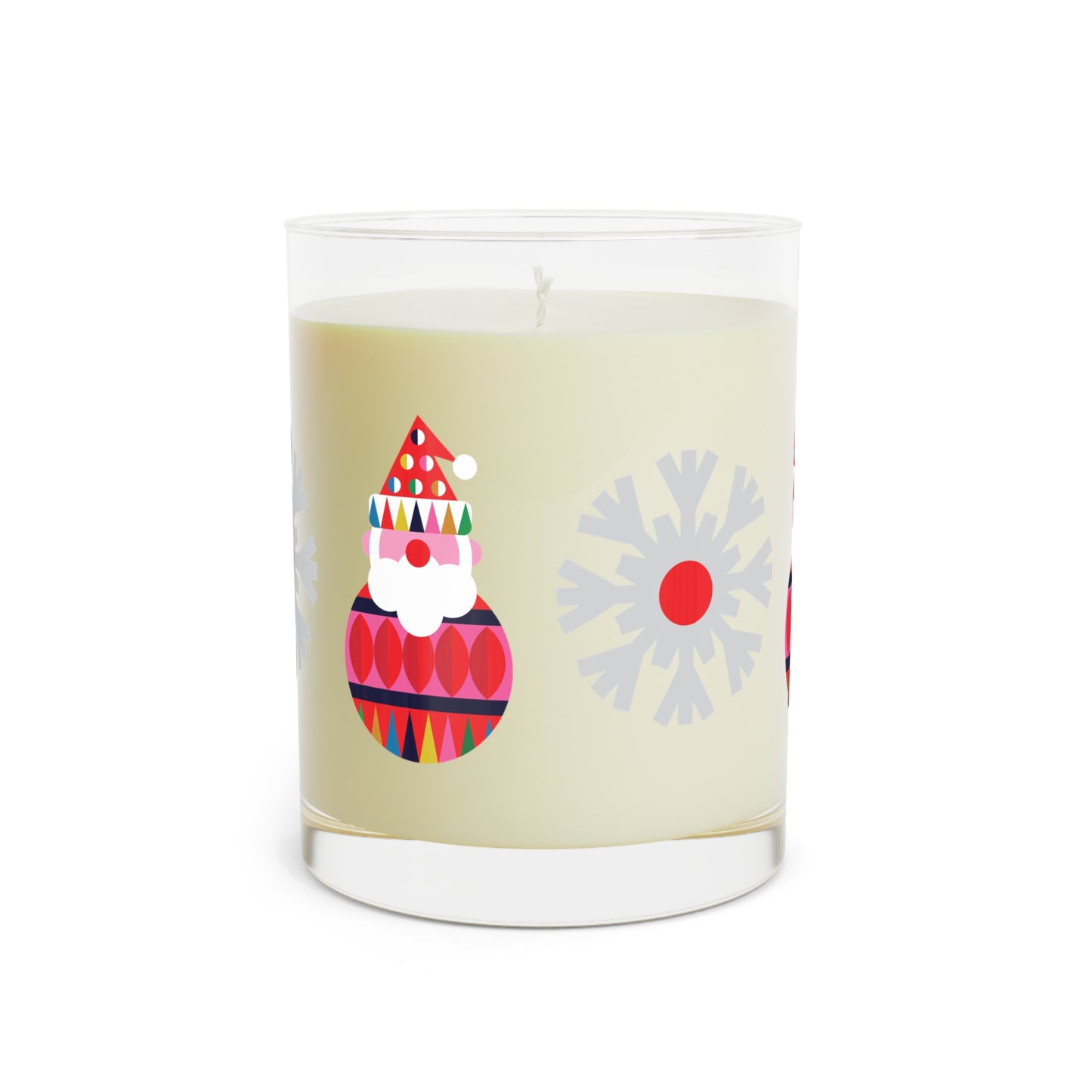 Christmas Scented Candle - Full Glass, 11oz Gift´s Santa