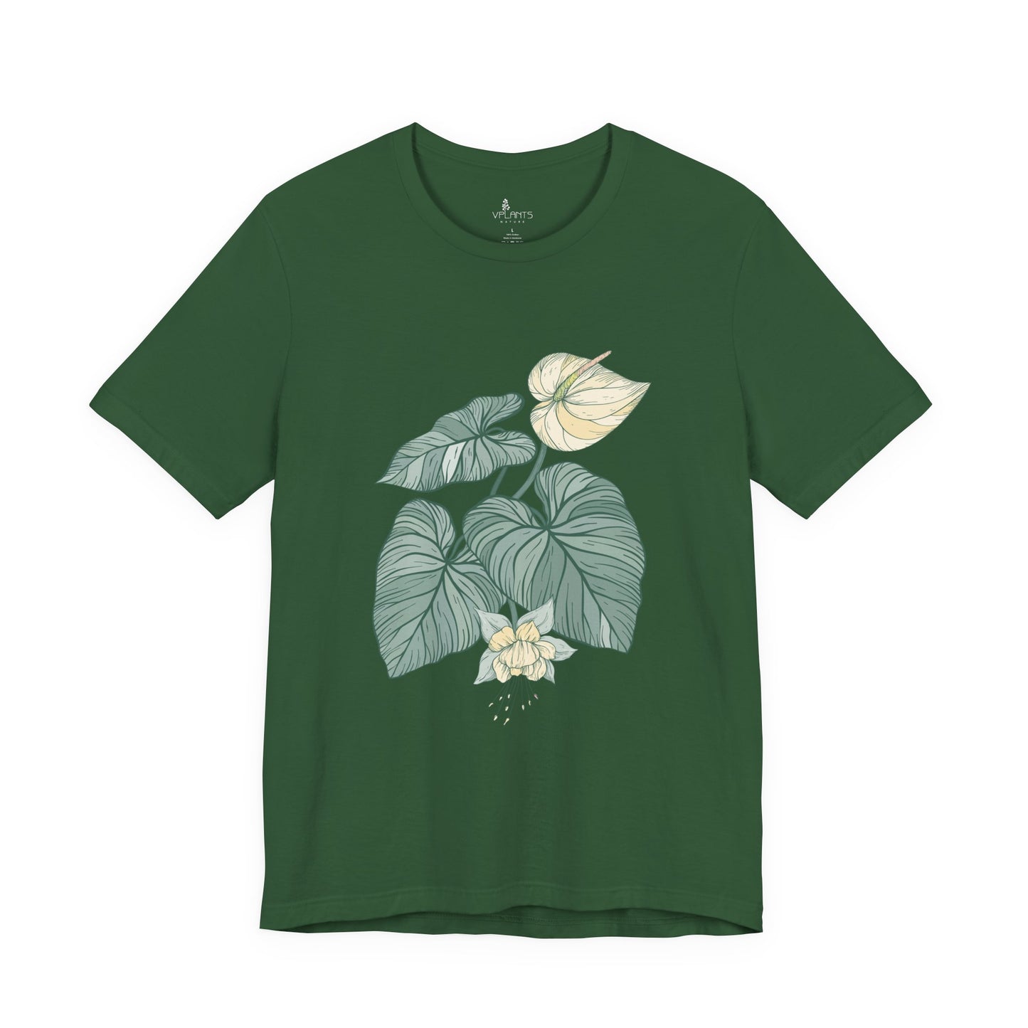 Unisex Basic T-Shirt | Bella + Canvas 300 - Vplants Monstera