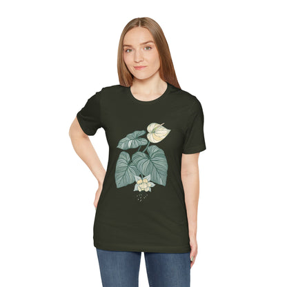 Unisex Basic T-Shirt | Bella + Canvas 300 - Vplants Monstera