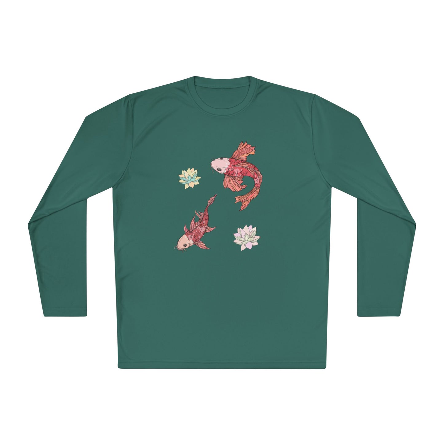 Unisex Langarmshirt Leicht Vplants - Koi