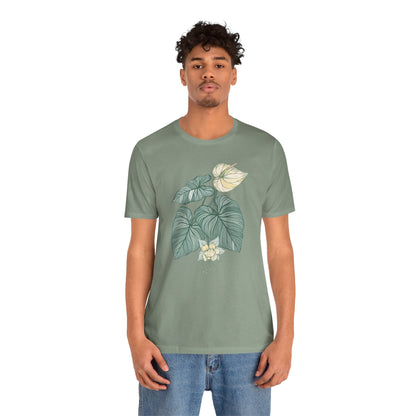 Unisex Basic T-Shirt | Bella + Canvas 300 - Vplants Monstera
