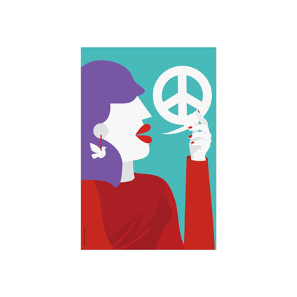 Giclée Fine Art Print - Habla tu paz 