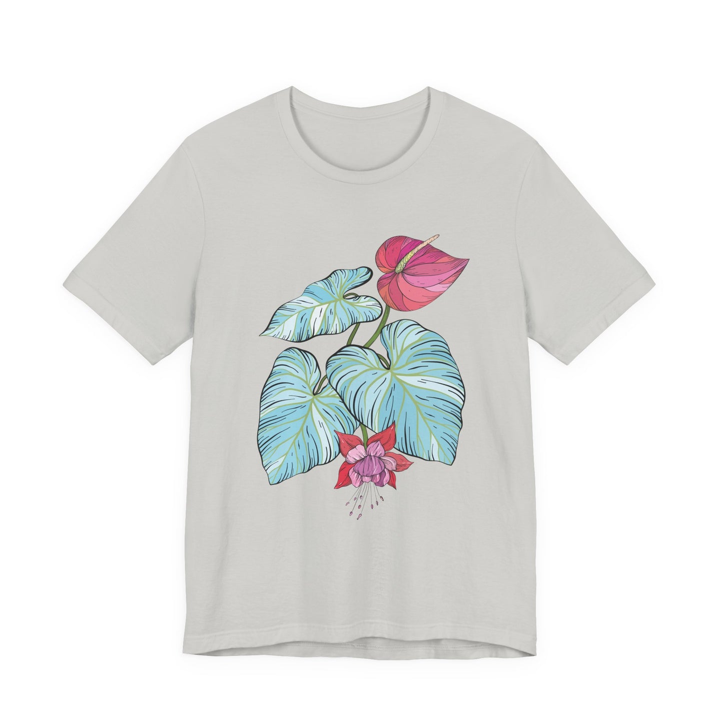 Unisex-Basic-T-Shirt | Bella + Canvas 300 - Vplants - CaLa Monstrera