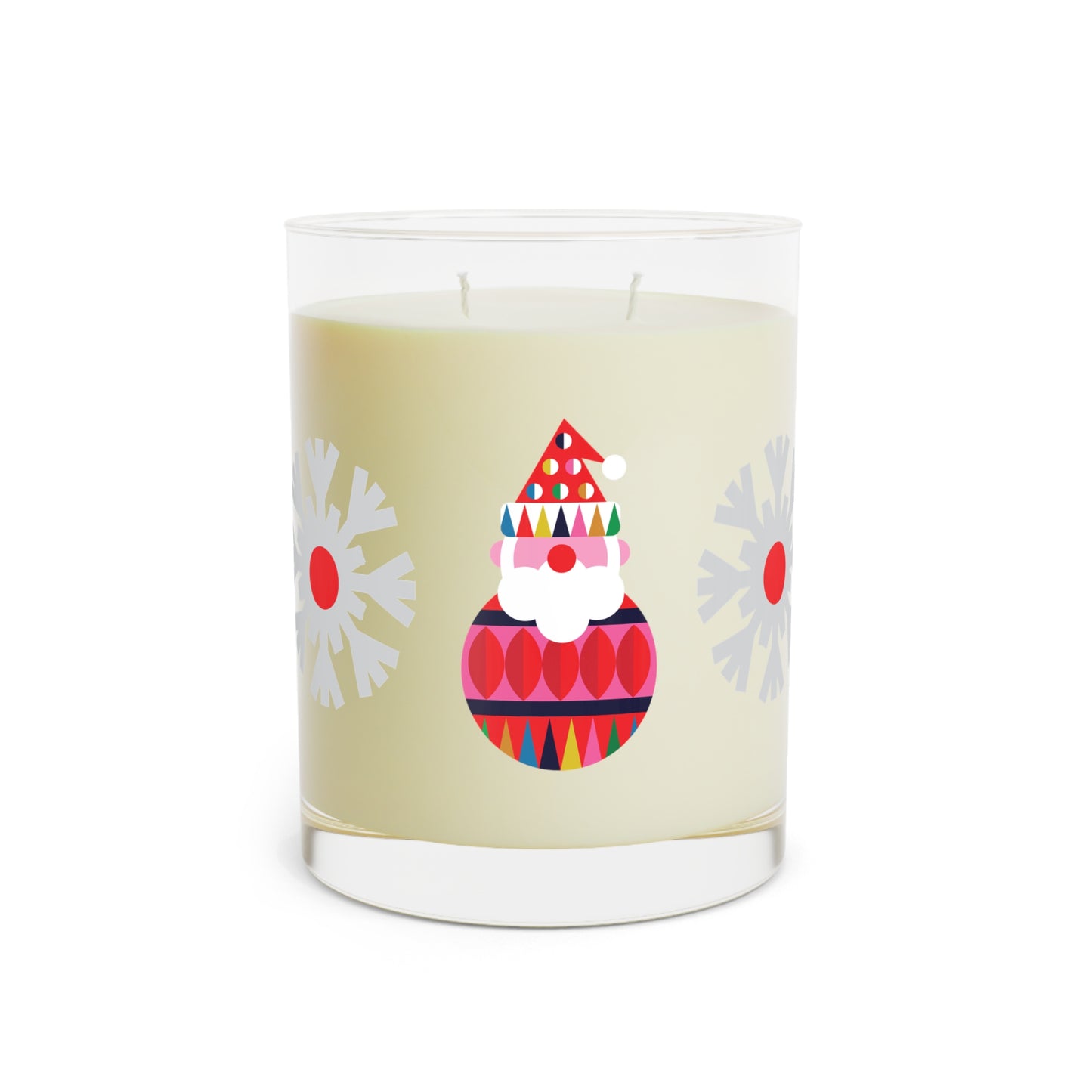 Christmas Scented Candle - Full Glass, 11oz Gift´s Santa