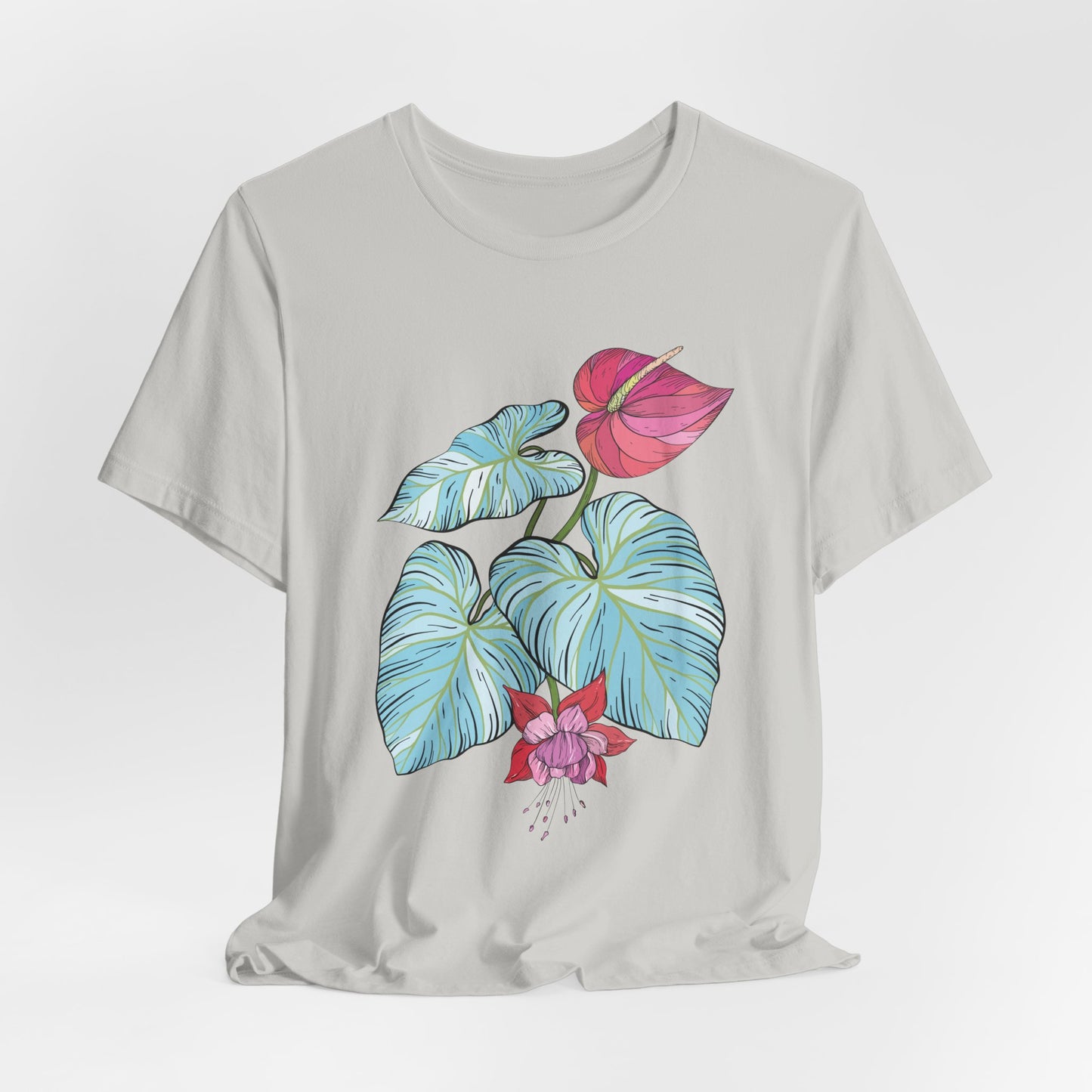 Unisex-Basic-T-Shirt | Bella + Canvas 300 - Vplants - CaLa Monstrera