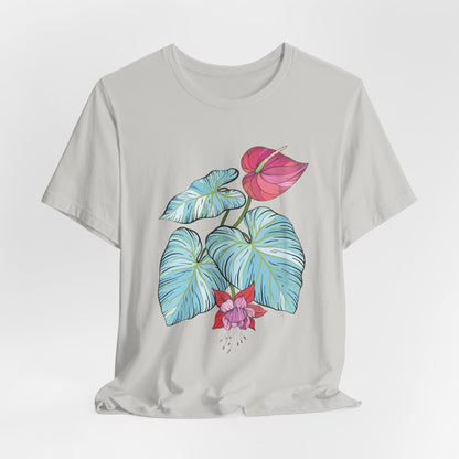 Unisex-Basic-T-Shirt | Bella + Canvas 300 - Vplants - CaLa Monstrera