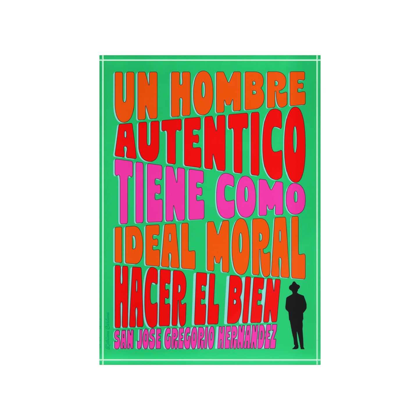 Photo Block San José Gregorio Poster 2