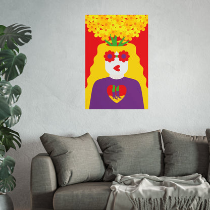 Giclée Fine Art Print  - Tree & Me - Araguaney