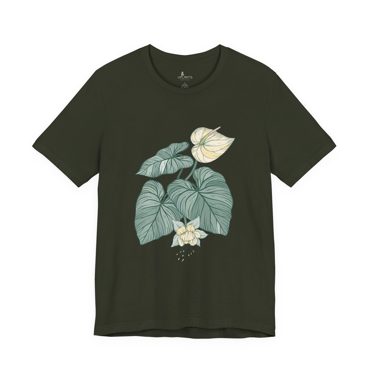 Unisex Basic T-Shirt | Bella + Canvas 300 - Vplants Monstera