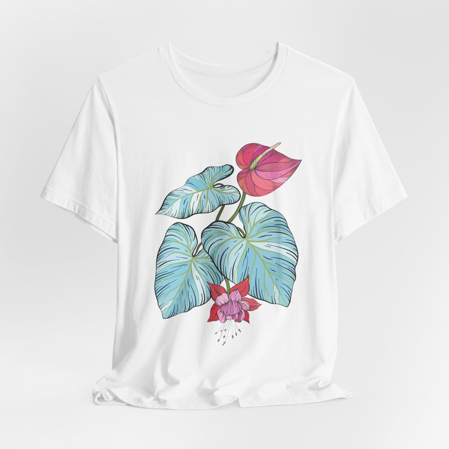Unisex-Basic-T-Shirt | Bella + Canvas 300 - Vplants - CaLa Monstrera
