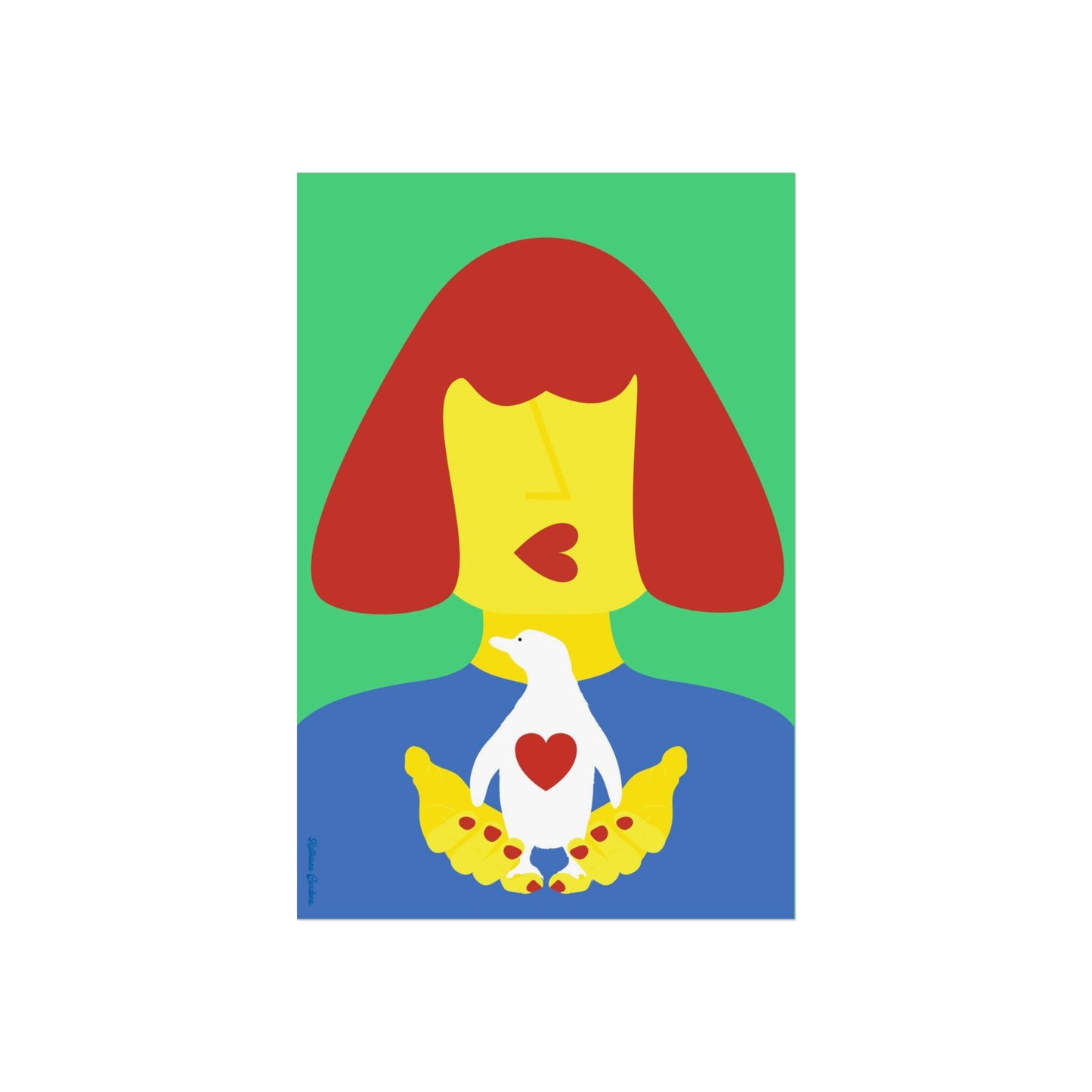 Giclée Fine Art Print - Sálvalos, Lady Galápagos 