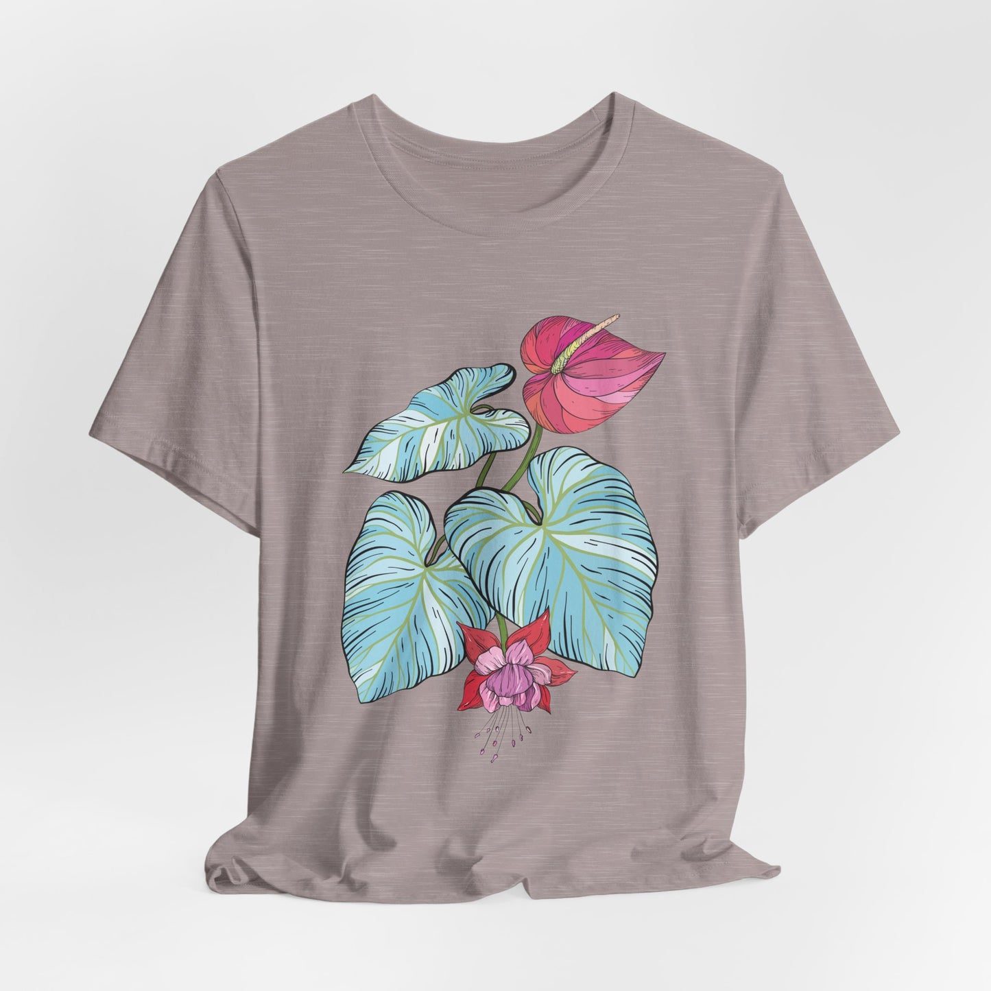 Unisex-Basic-T-Shirt | Bella + Canvas 300 - Vplants - CaLa Monstrera
